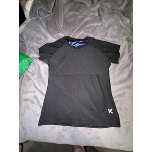 Kewlioo Womens Sauna Shirt Sweat Enhancing Polymer Athletic Top Black 4XL